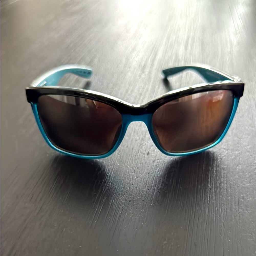 Costa Anaa Polarized Black Blue Sunglasses